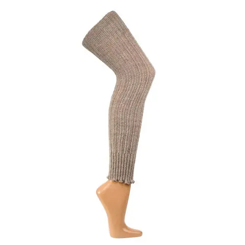 Overknee Leggvarmere med Ull & Alpakkaull