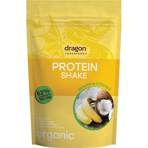 Dragon Superfoods Proteindrikk Banan & Kokos Økologisk | 450 g