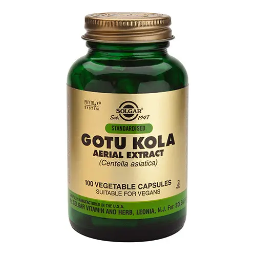 Solgar Gotu Kola | 100 Kapsler
