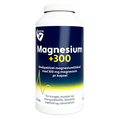 Biosym Magnesium +300 | 250 Kapsler
