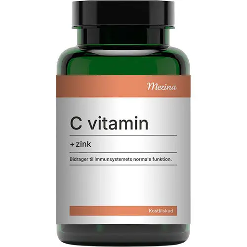 Mezina C-Vitamin + Zink | 150 tabletter
