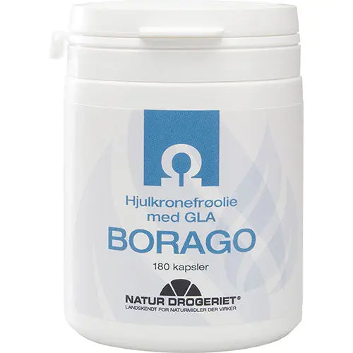 Natur-Drogeriet Borago Agurkurtolje | 180 Kapsler