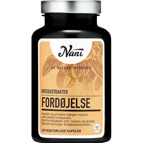 Nani Fordøyelse | 120 Kapsler