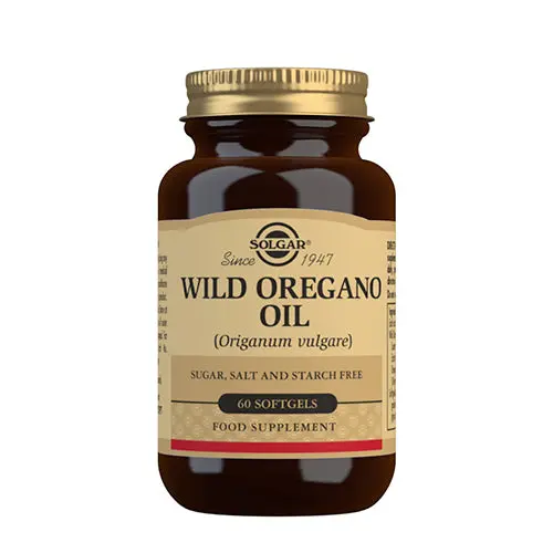 Solgar Vill Oregano Olje | 60 Kapsler