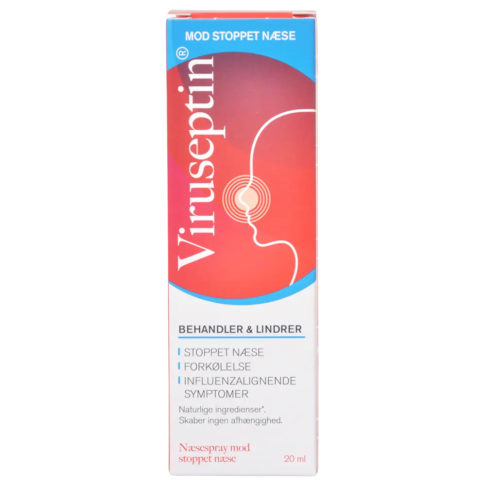 Viruseptin nesespray mot tett nese | 20 ml