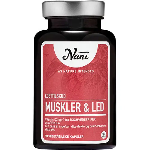 Nani Muskler & ledd | 90 Kapsler