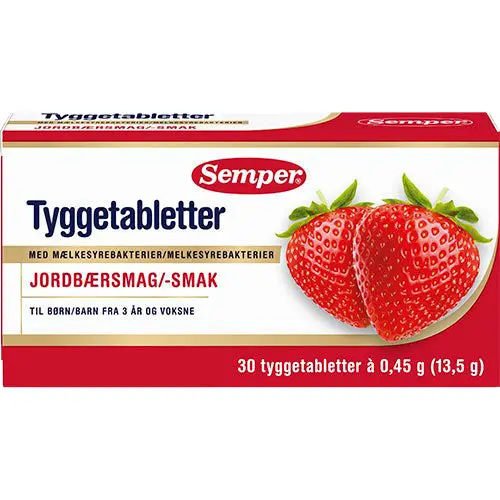 Semper Biogaia Tygge tabletter Melkesyrebakterier