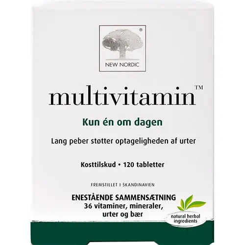 New Nordic Multivitamin | 120 tabletter