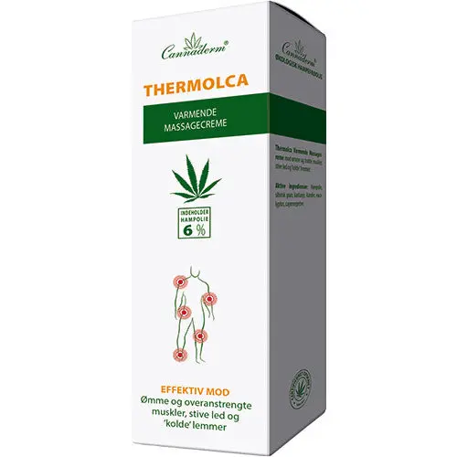 Cannaderm Massasje Krem Thermolca | 250 ml