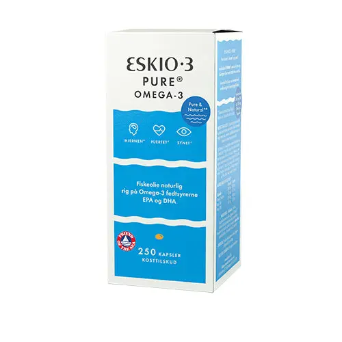 Eskio3 Fiskeolje | 250 Kapsler