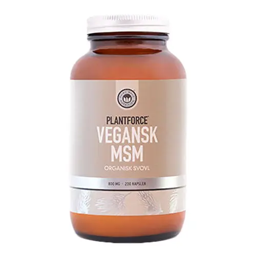 Plantforce Msm 1000 Mg | 200 Kapsler