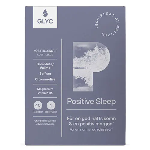 Glyc positiv Sleep | 40 tabletter