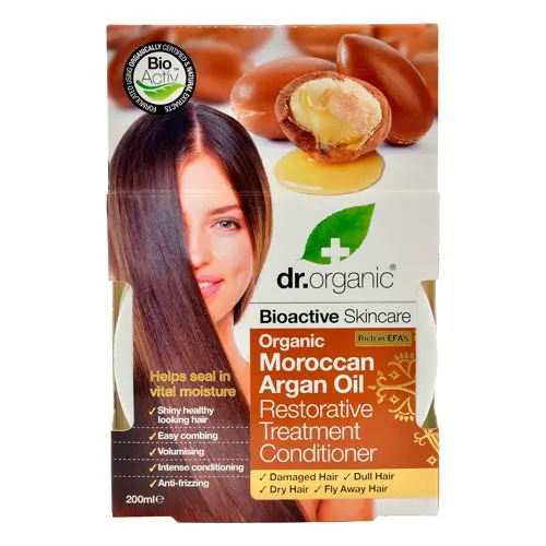 Dr. Organic Argain Oil Hårkur Balsam | 200 ml