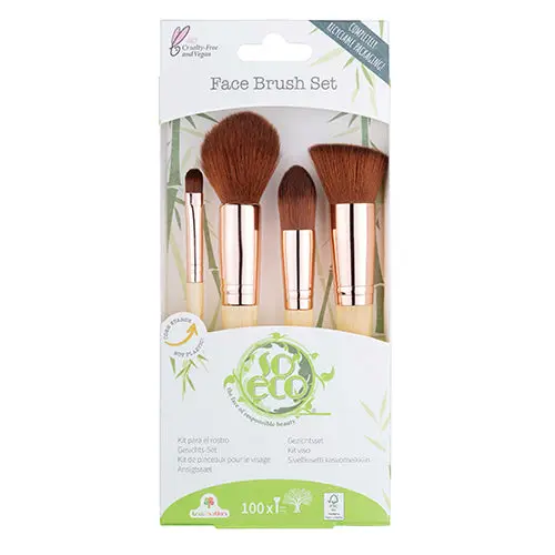 So Eco Makeup Børste Sett for Ansiktet