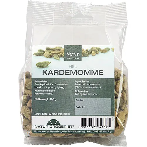 Natur-Drogeriet Hel Grønn Kardemomme | 100 g