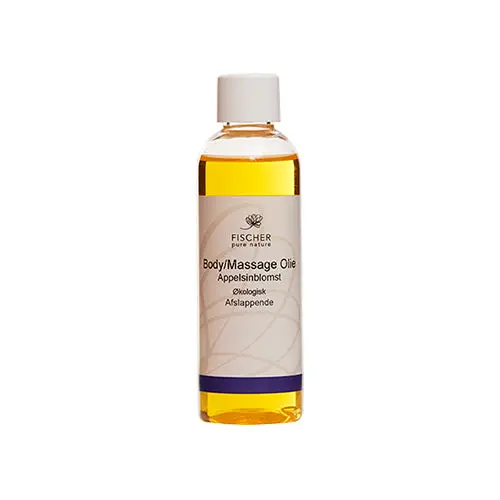 Fischer Pure Nature Appelsinblomst Massasjeolje (Økologisk) | 100 ml