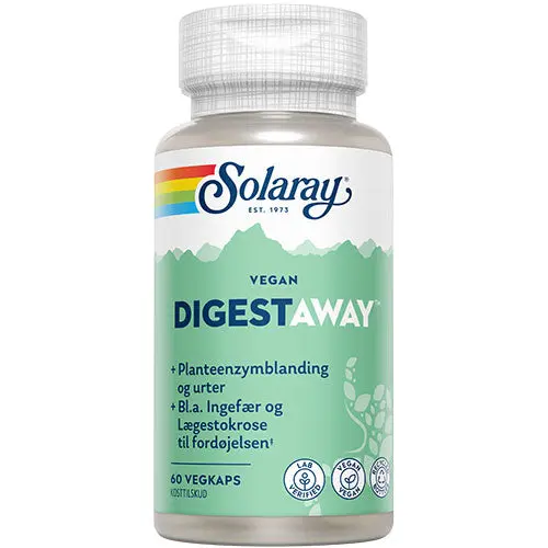 Solaray Digestaway | 60 Kapsler