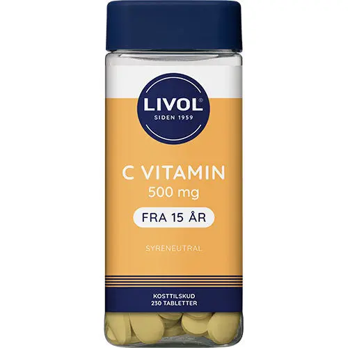 Livol C-vitamin | 230 tabletter