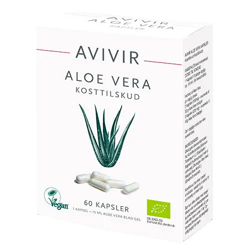 Avivir Aloe Vera Kapsler | 60 Kapsler
