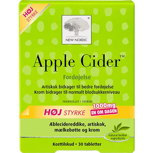 New Nordic Eplecider | 30 tabletter