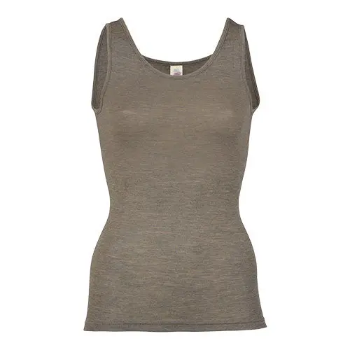 Engel Natur Top Merinould & Silke Walnut | Str. 34/36