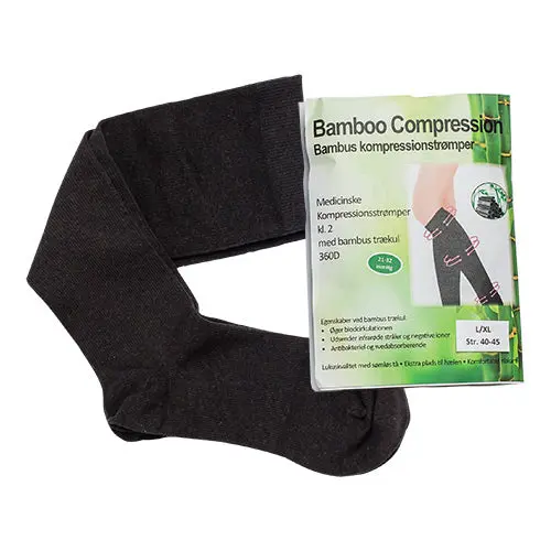 Bamboo Pro Bambus Kompresjonsstrømper | Str. L/XL