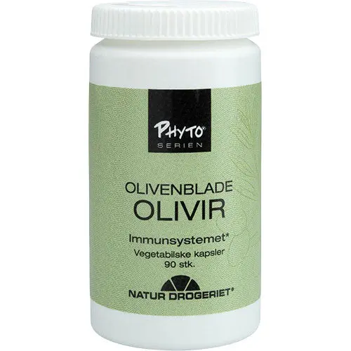 Natur-Drogeriet Olivir Olivenblader | 90 Kapsler