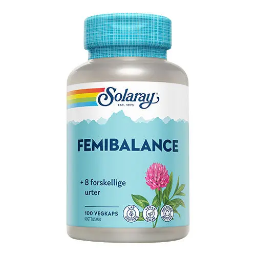 Solaray Femi Balance | 100 Kapsler