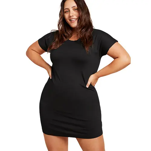 Boody Goodnight Nightdress Svart