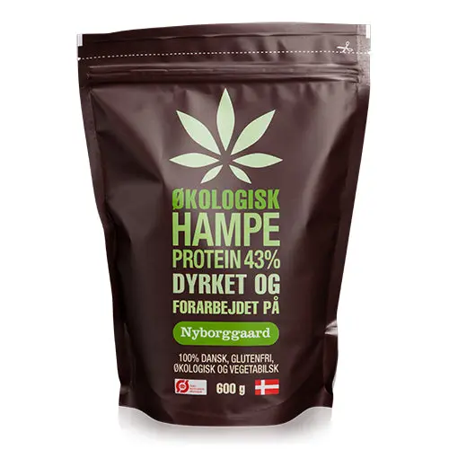 Nyborggaard Hampprotein 43% Glutenfri | 600 g