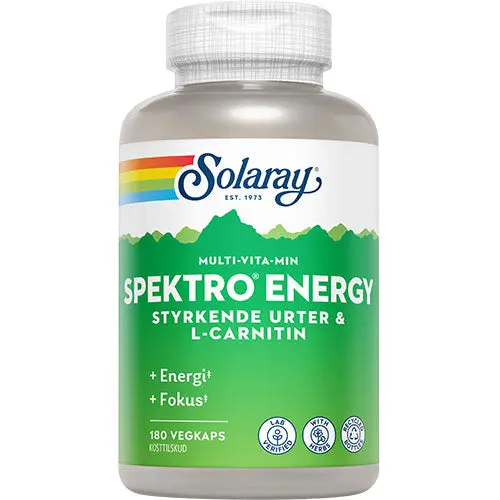 Solaray Spektro Energy | 180 Kapsler
