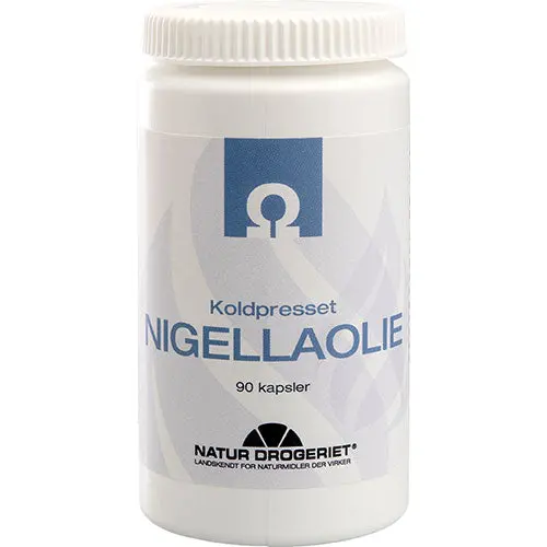 Natur-Drogeriet Nigellafrøolje Kapsler | 90 Kapsler