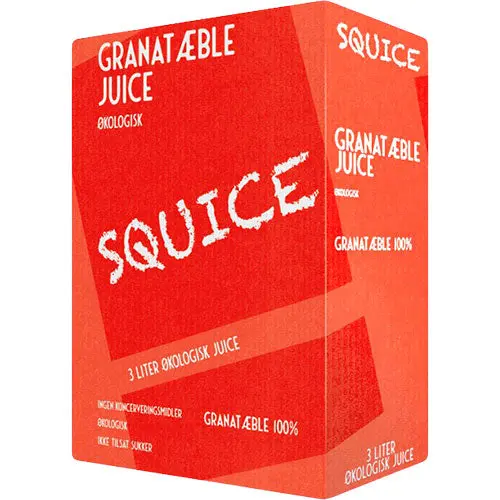Squice Granateplejuice Økologisk | 3 liter