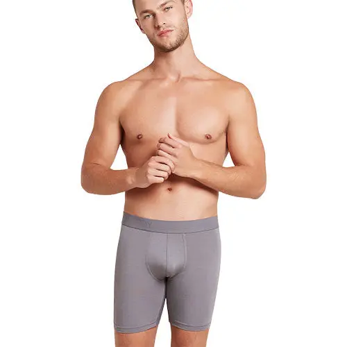 Boody Men’s Everyday Longer Boxers Ash | Str. S