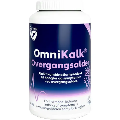Biosym OmniKalk Overgangsalder | 100 Kapsler