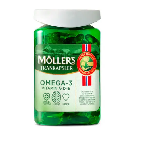 Möller's Tran Kapsler | 150 Kapsler