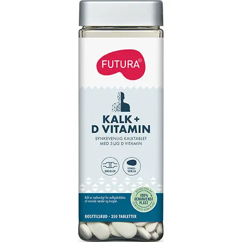 Futura Kalk + D-vitamin | 350 tabletter