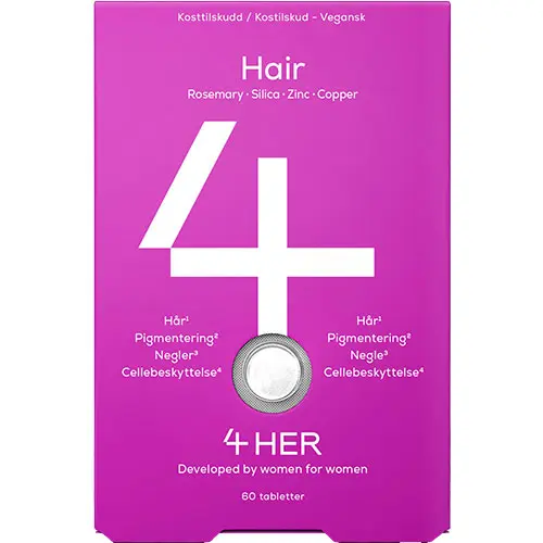 4H Hair | 60 tabletter