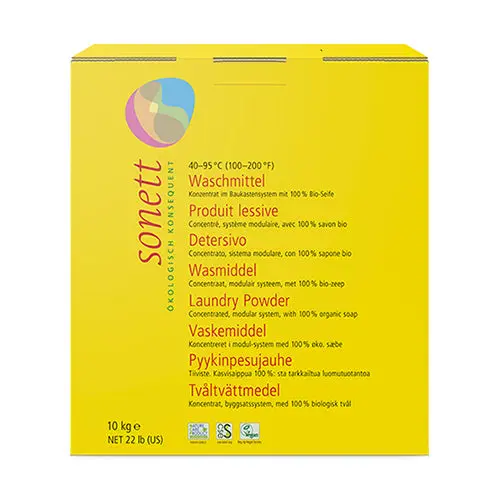 Sonett Vaskemiddel | 10 kg