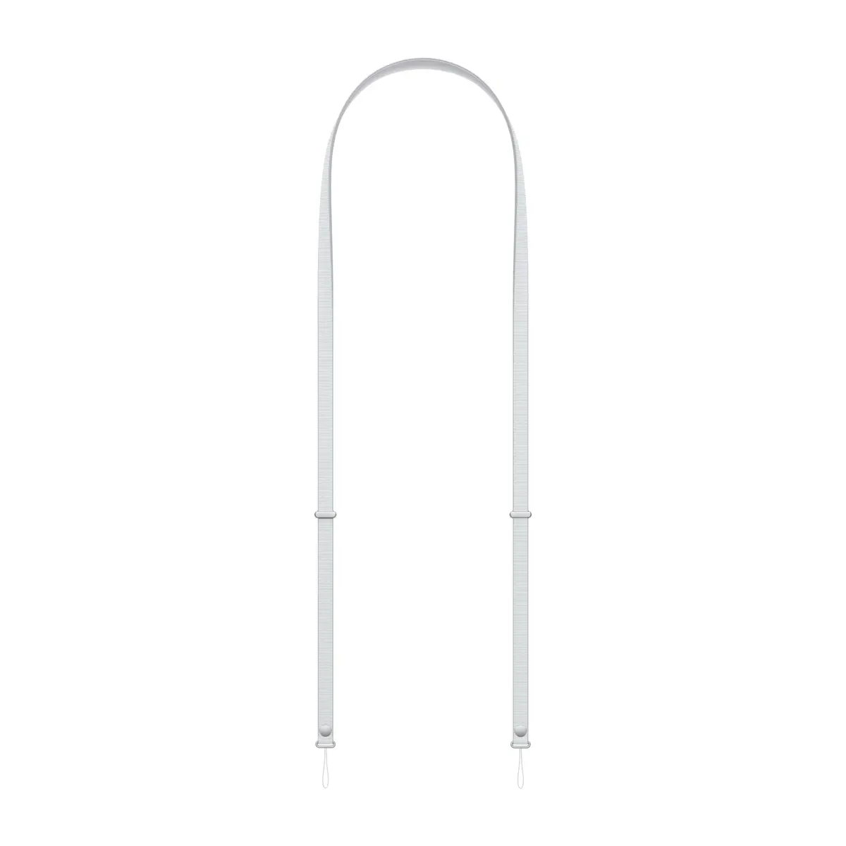 Apple Crossbody-stropp - Lysegrå