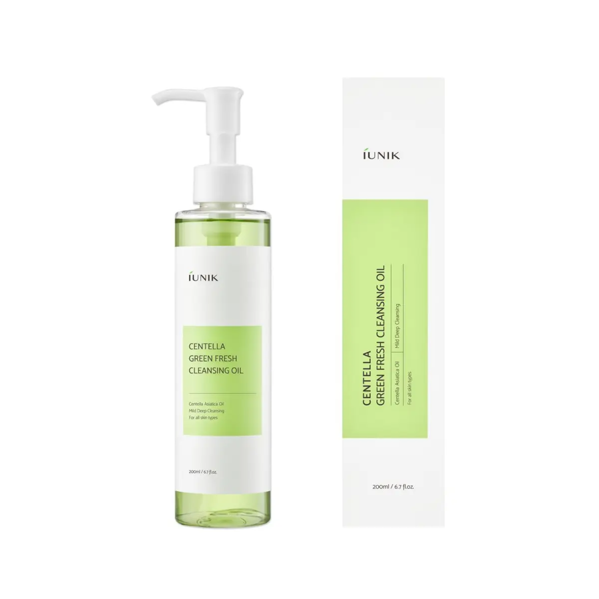 Iunik Centella Green Fresh Cleansing Oil