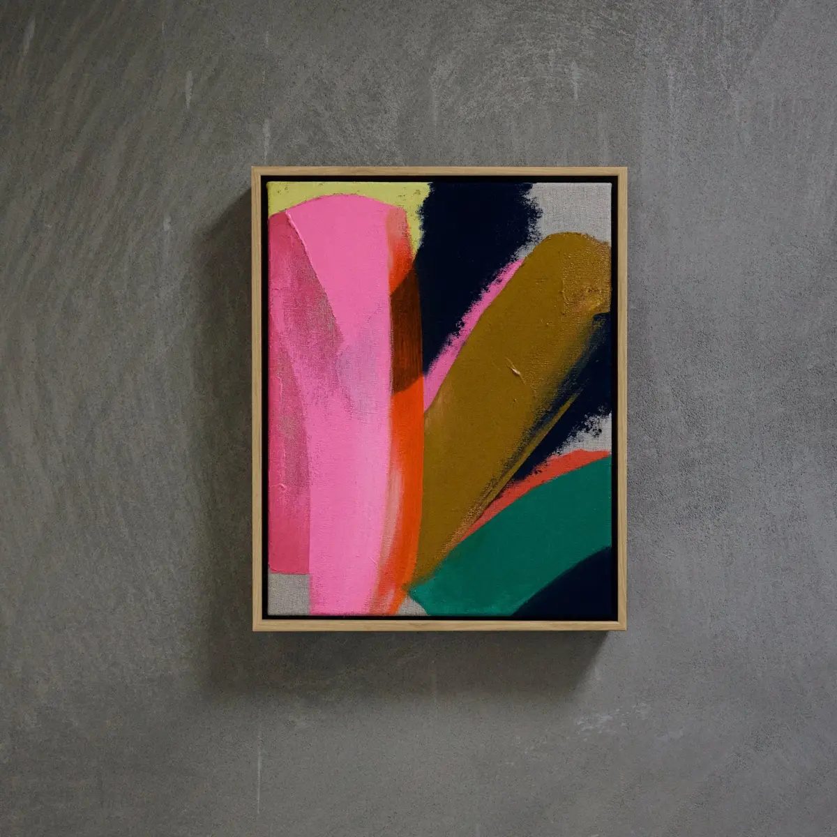 Maleri Bright Lights 25x31