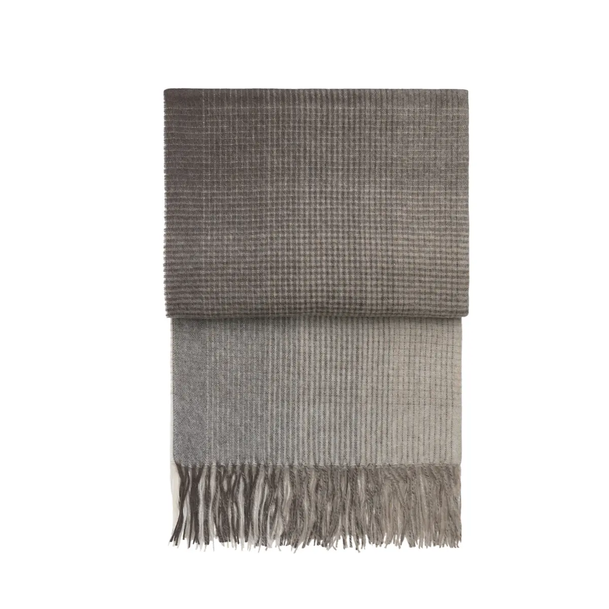 Alpakkapledd Horizon Brown