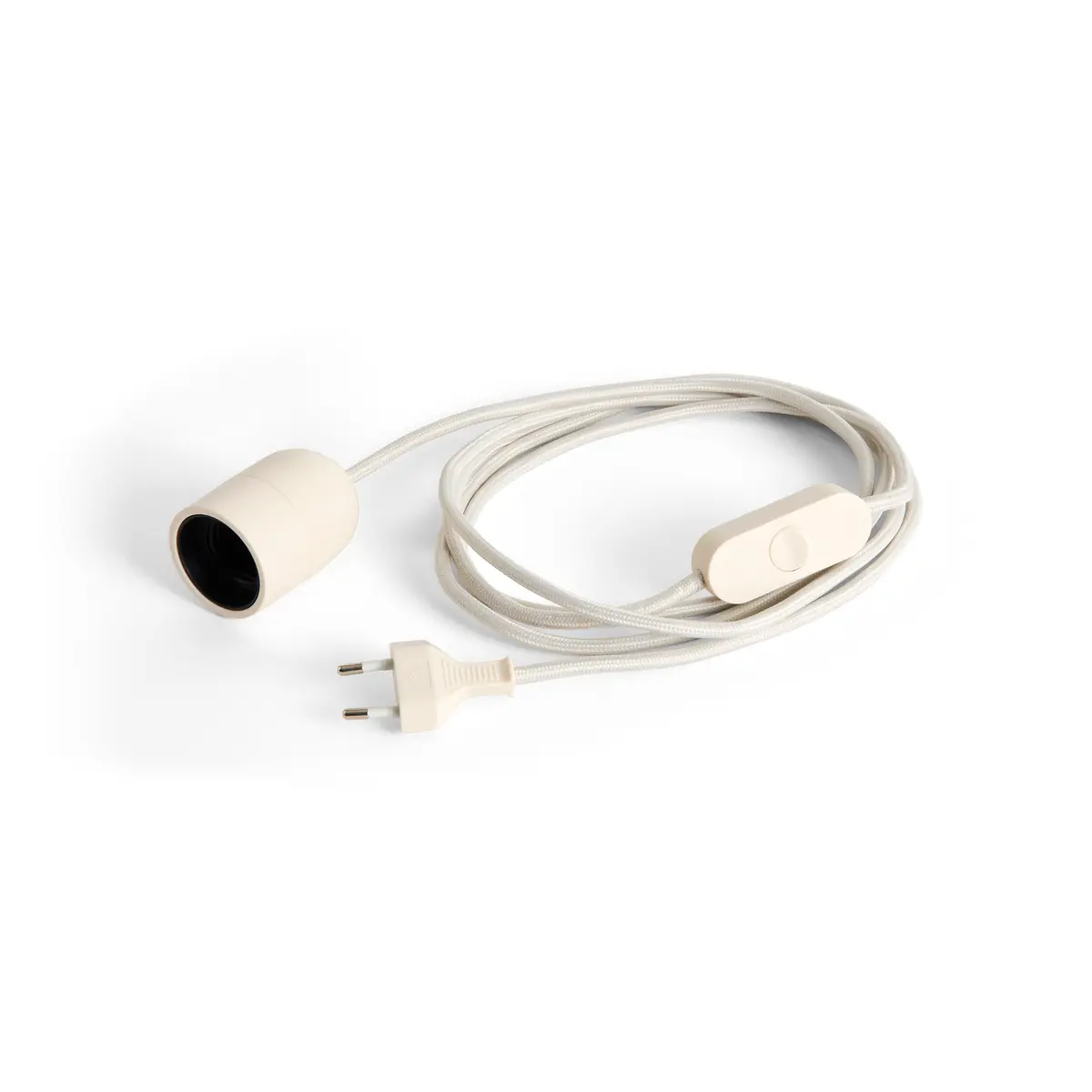 Ledning Bordlampe Common Clay White