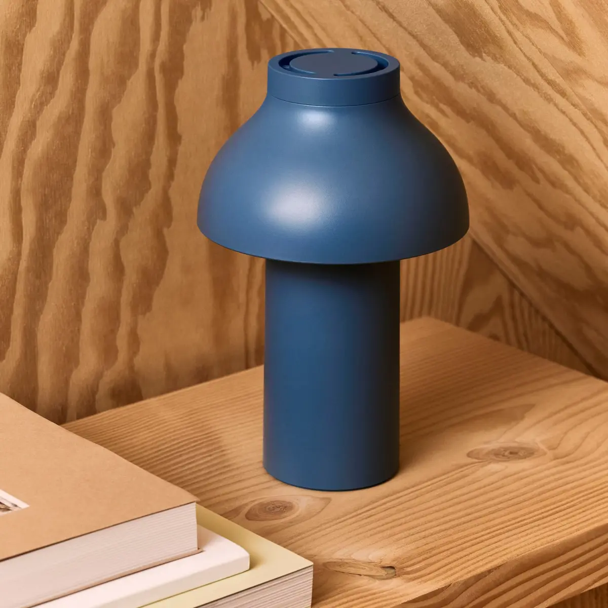 PC Oppladbar Lampe Azure Blue