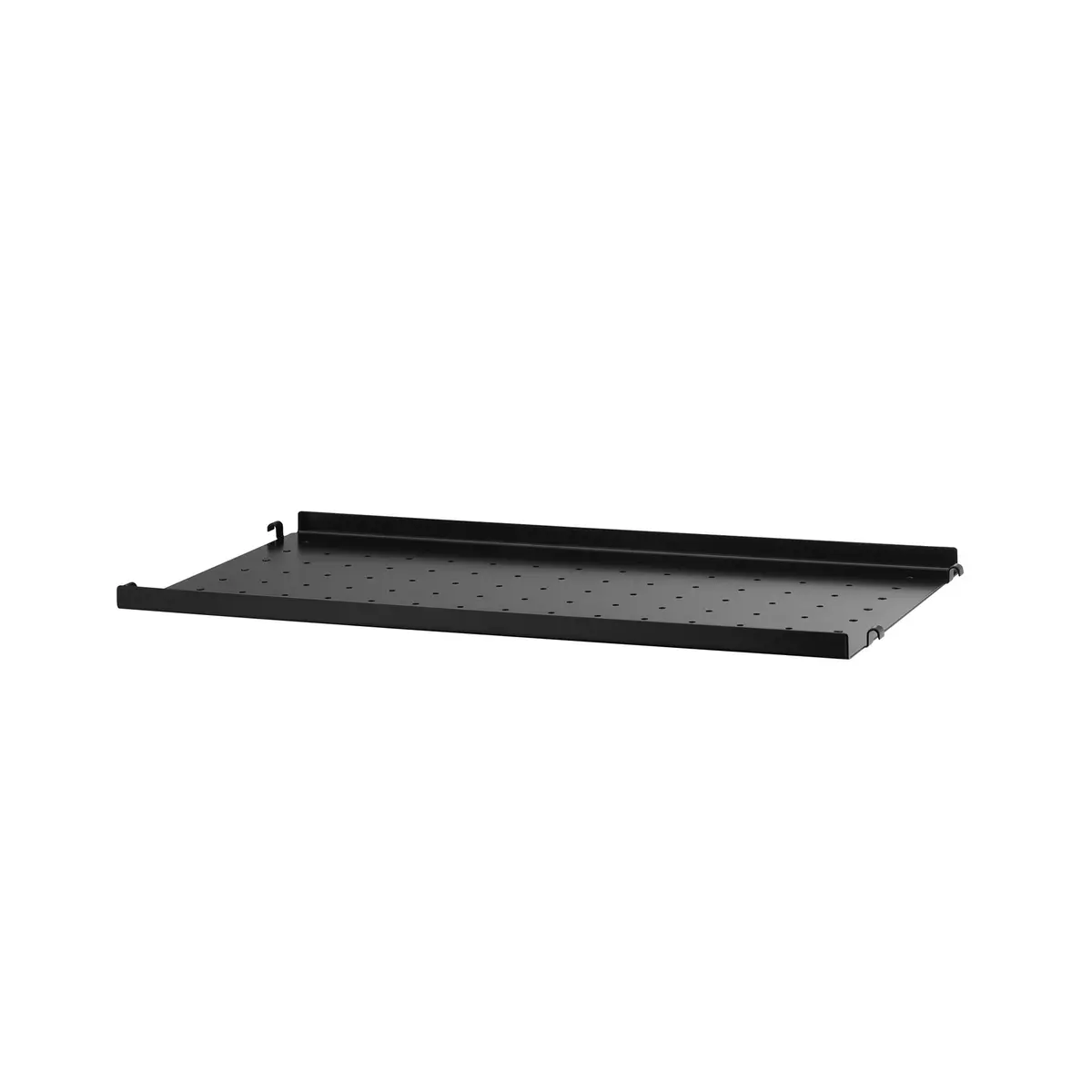 Hylleplate Metall Lav 58x30