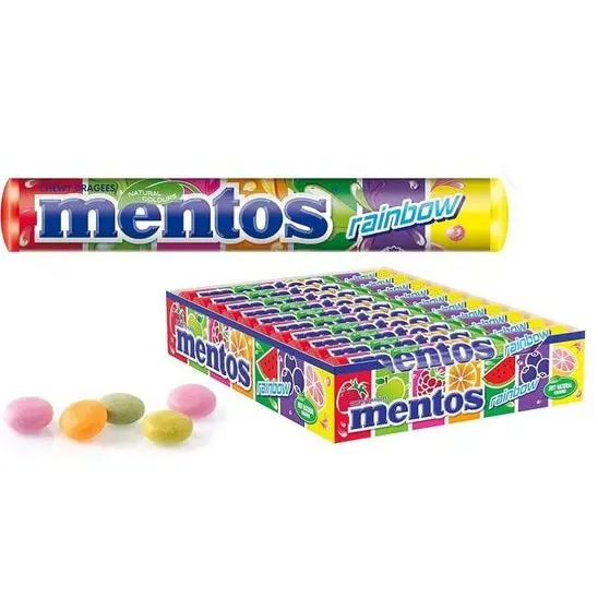 Mentos Ruller Rainbow 40x38g