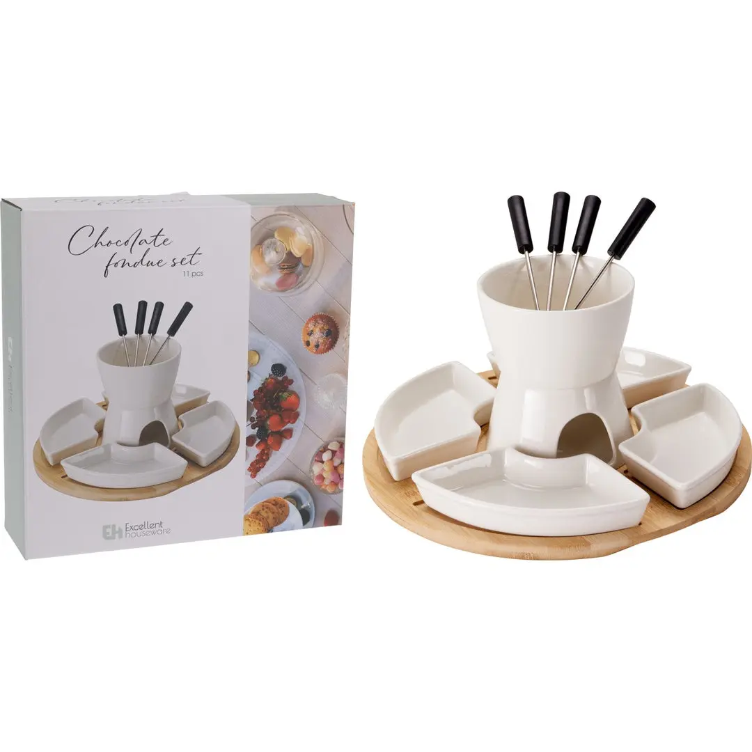 Sjokolade Fondue Sett 11 Deler