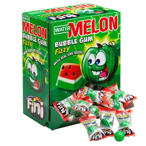 Fini Vannmelon Tyggisdispenser 200stk