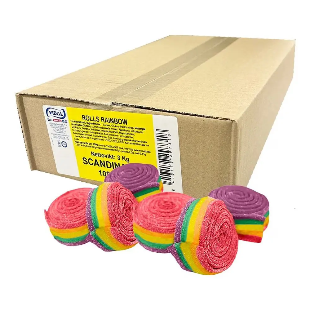 Vidal Regnbueruller 3kg